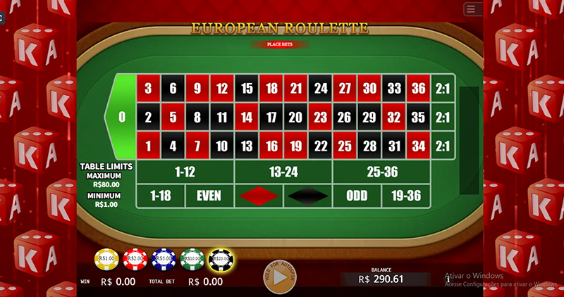 1win roleta online european roulette