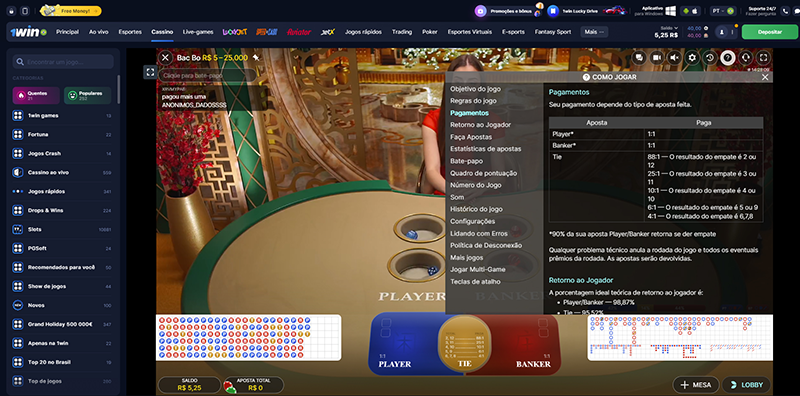 Bac Bo 1win pagamentos Bac Bo 1win pagamentos